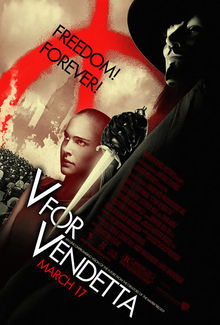 V for Vendetta movie poster