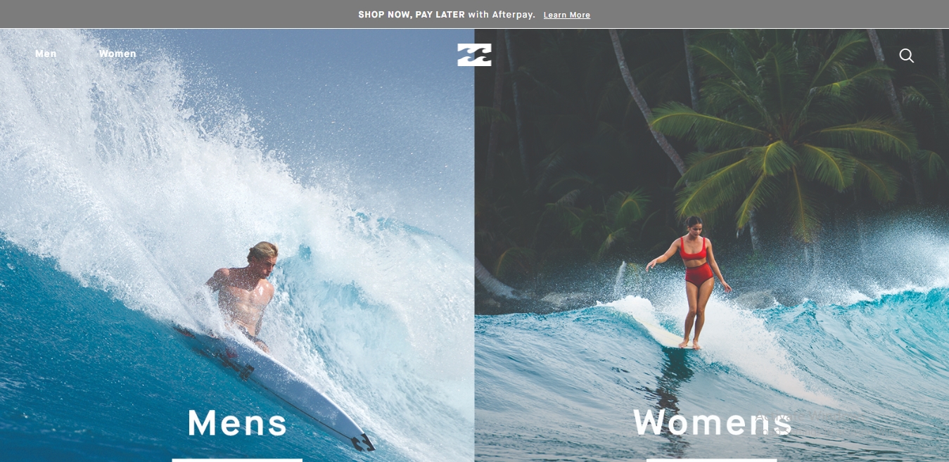 billabong - website like pacsun