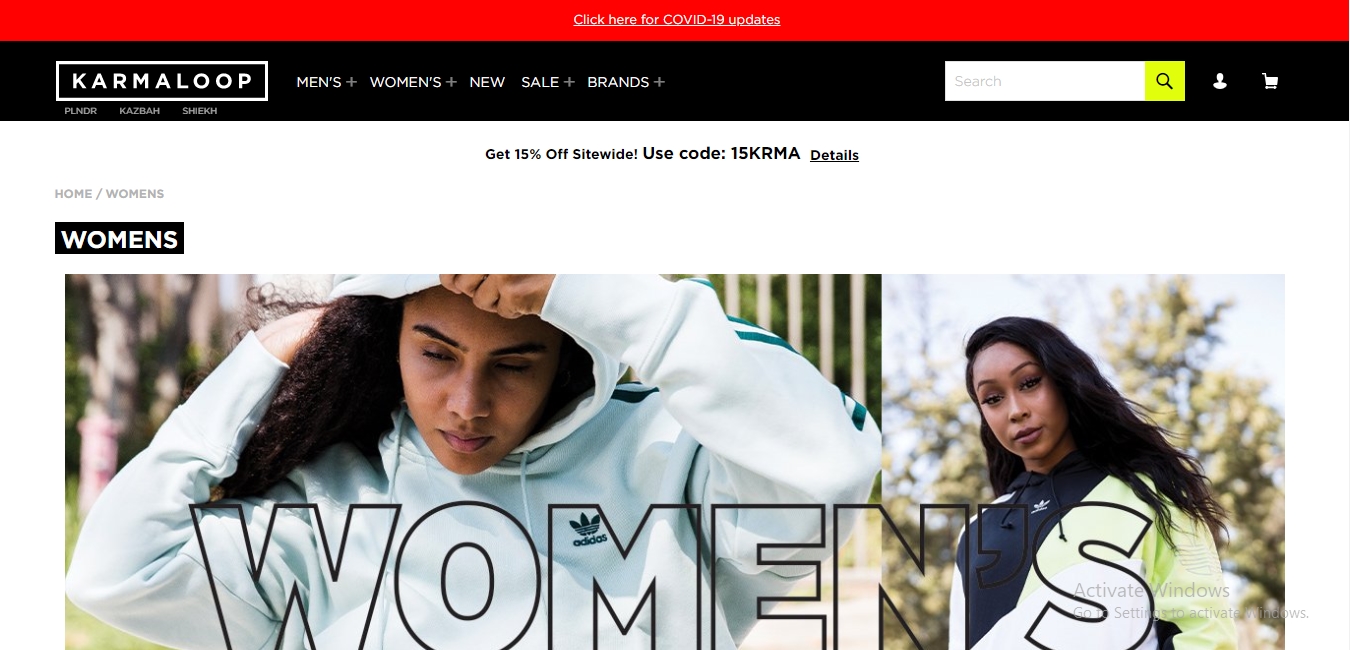 karmaloop - website like pacsun