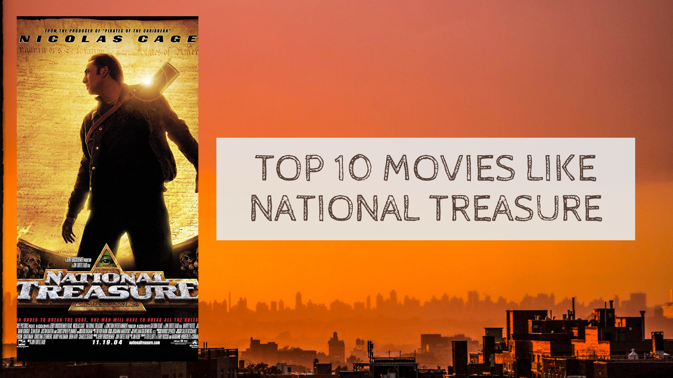 The Movie Like National Treasure That Adventure Fans Need To See