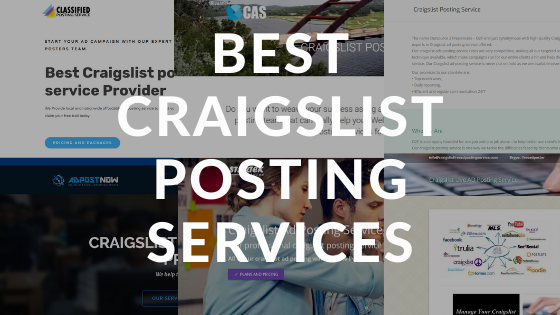 Best Craigslist Posting Services