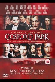 Gosford Park movie poster