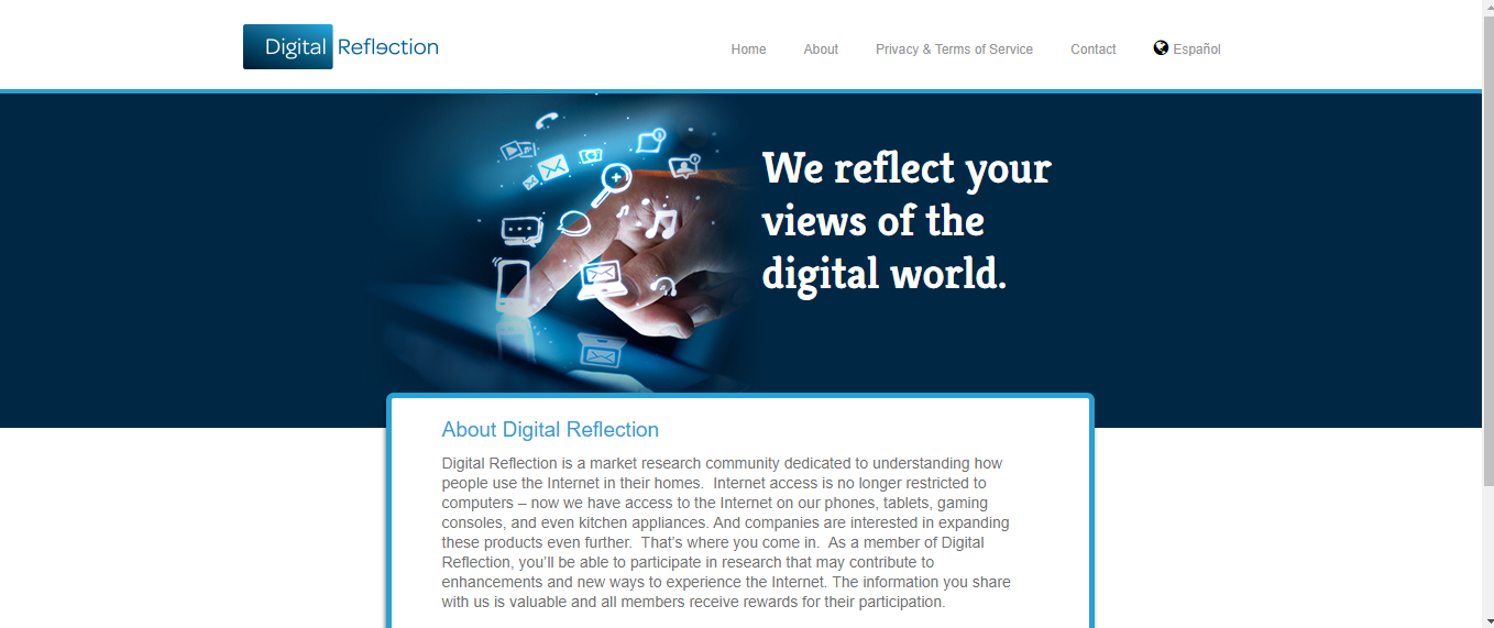 digital reflection