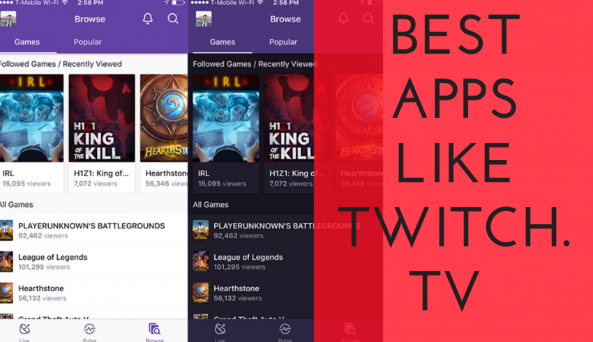 Best Apps like Twitch.tv