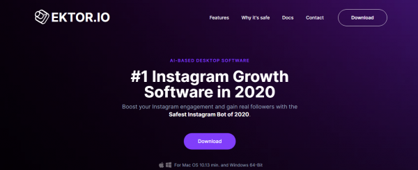 Ektor.io: Best Tool For Instagram Automation