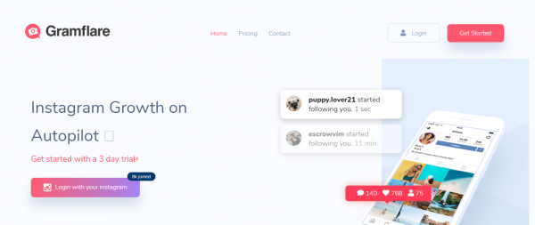Gramflare: Best Tool For Instagram Automation
