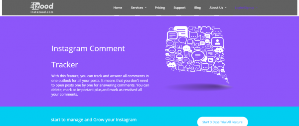 Instazood: Comment Tracker