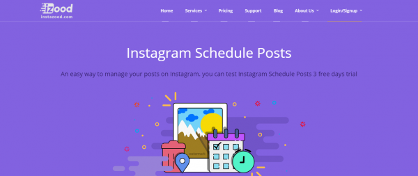 Instazood: Post Scheduling