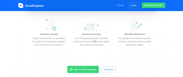 SocialCaptain: Best Tool For Instagram Automation