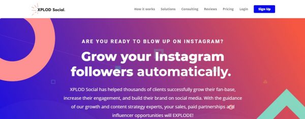 XPLOD Social: Best Tool For Instagram Automation