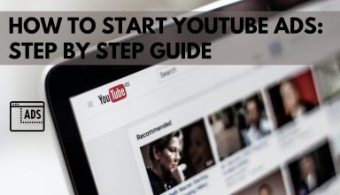 How to Start youtube ADS