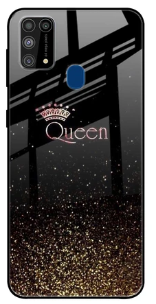 I Am The Queen Glass case: Best Cover For Samsung M31