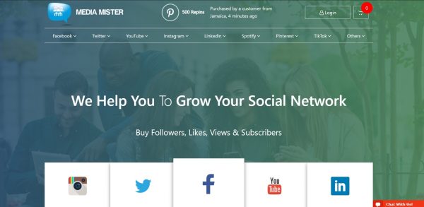 Media Mister - Buy linkedin followers