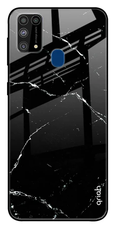 Mirror Crack Pattern Glass case: Best Cover For Samsung M31