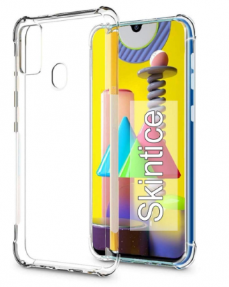 Skintice™ Air Cushion Technology TPU Back Cover: Best Cover For Samsung M31
