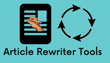 Article Rewriter Tools