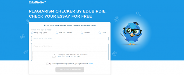 EduBirdie Plag Checker