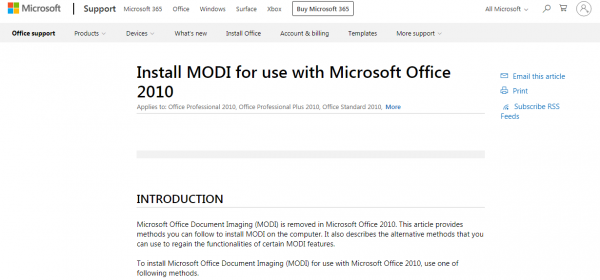 Microsoft Office Document Imaging (MODI) - best tool for image to text converter.png