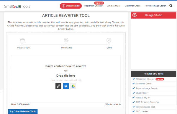 SmallSEOtool Article Rewriter - best tool for rewriting the article.png