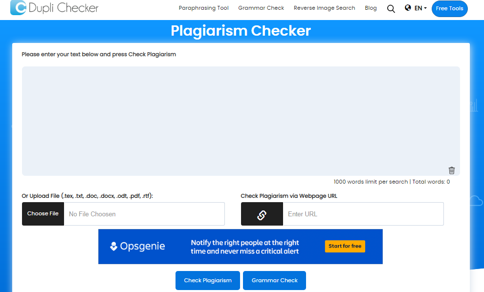 duplichecker - best tool for plagiarism