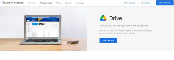 G Suite Google Drive - file transfer tool