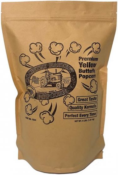 Country Harvest Yellow Butterfly Gourmet Popcorn: Popcorn Kernel