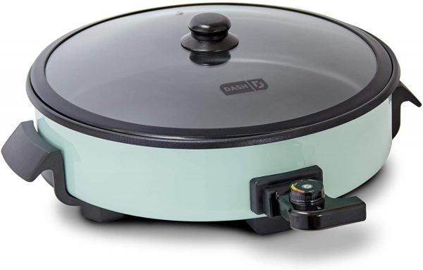 Dash DRG214AQ Family Size Rapid-Heat Electric Skillet