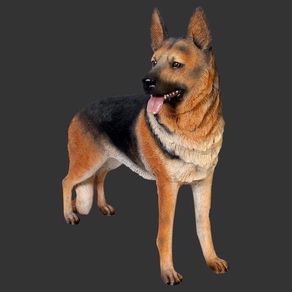 German Shepherd Dog Statue