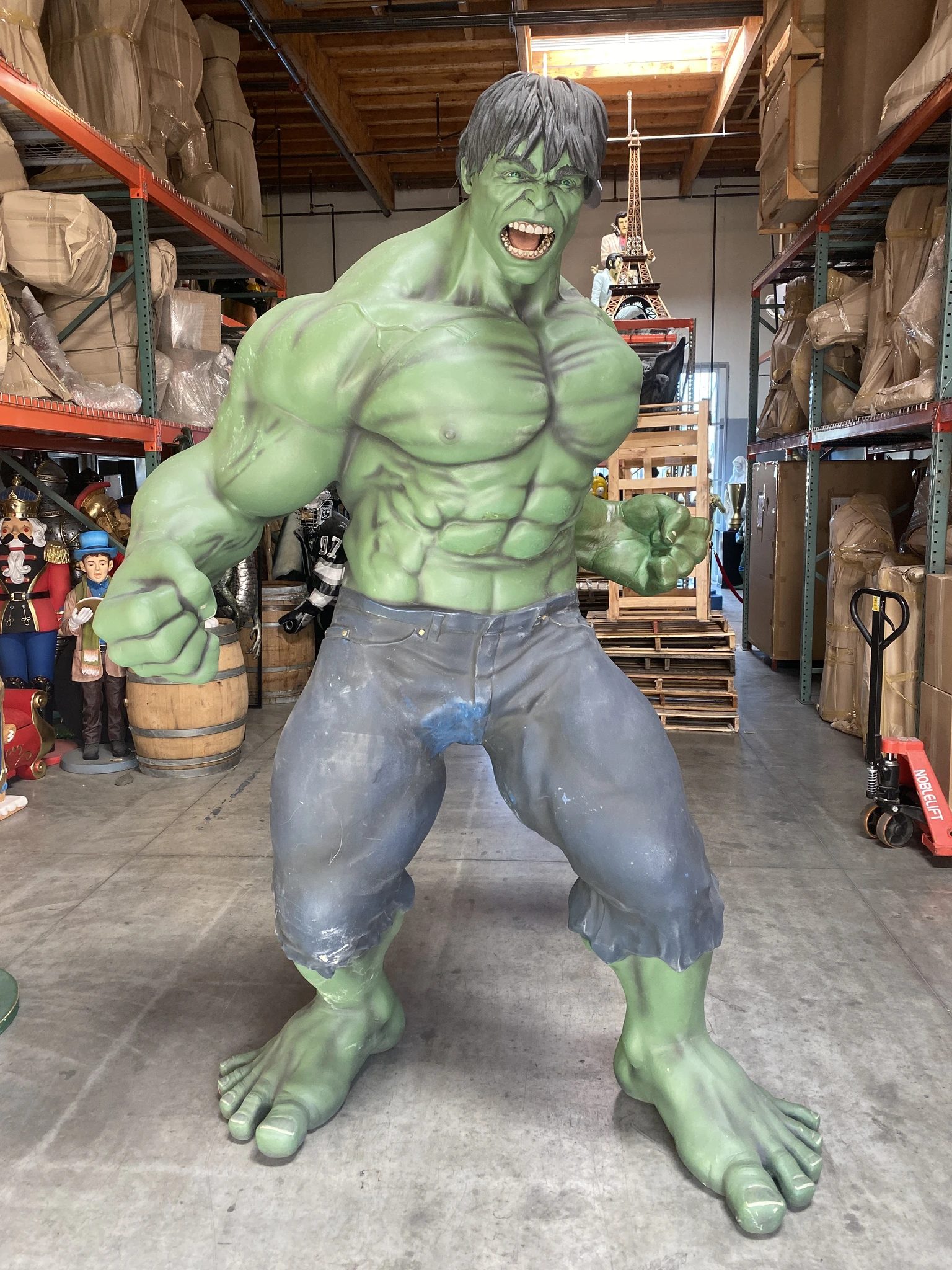 life size horror movie statues