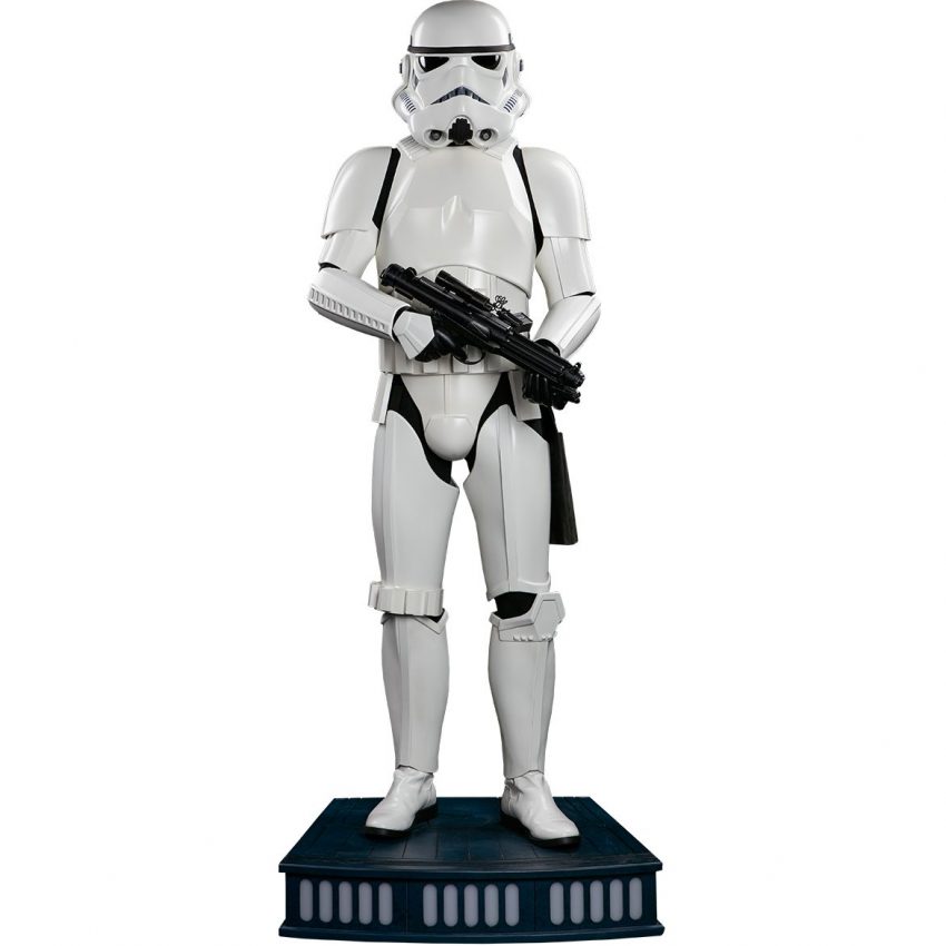 life size stormtrooper sharper image