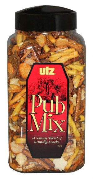 Utz Pub Mix, 44 Ounce Barrel: Late-Night Snack