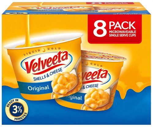 VELVEETA Original Microwavable Shells & Cheese Cups: Late-Night Snack