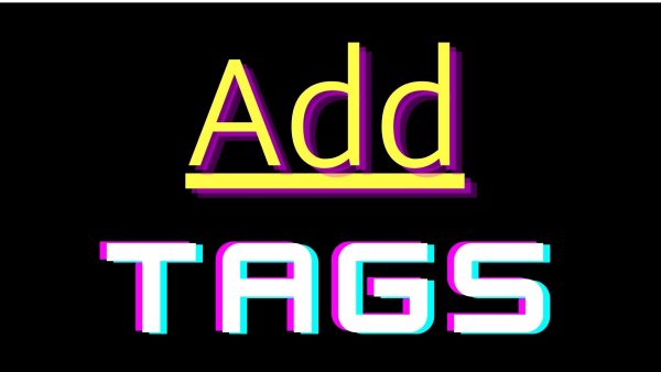 Add tags to your content: SoundCloud Promotion