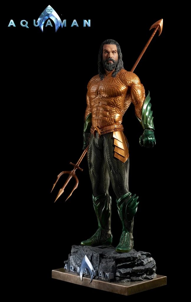 Life-Size Superhero Statues - Aquaman