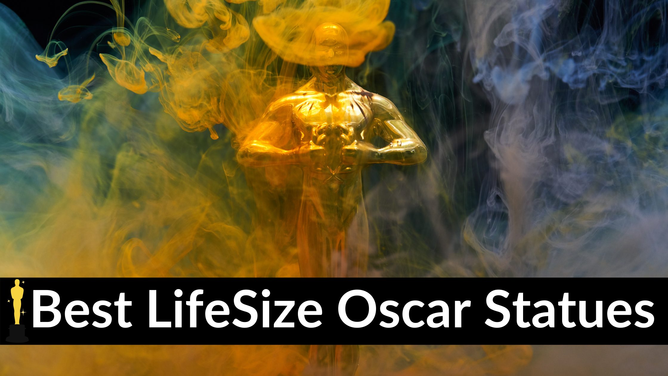 Standees Trophy Oscar Academy Award Statue Lifesize Cardboard Standup