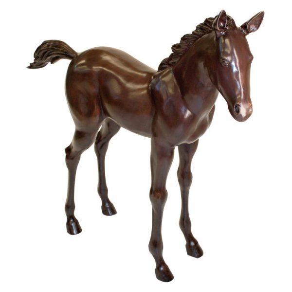 Design Toscano Standing Horse Garden Statue