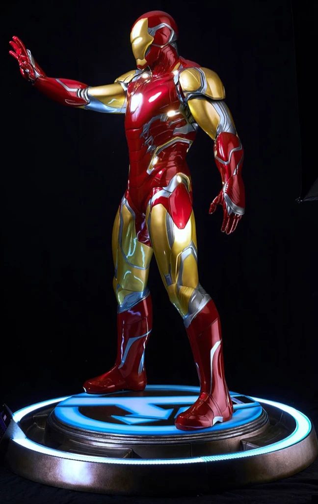 Life-Size Superhero Statues - Iron Man