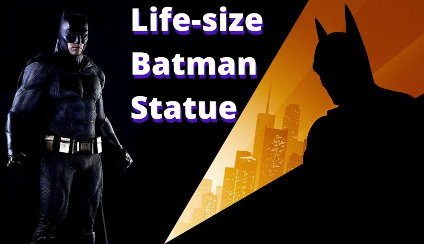 Life-size Batman Statue