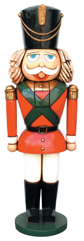 Nutcracker Statue Christmas Decor Life-Size 6FT