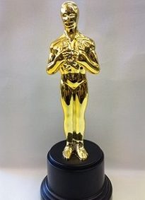 Oscar Style Gold Statuette Life-size Trophy