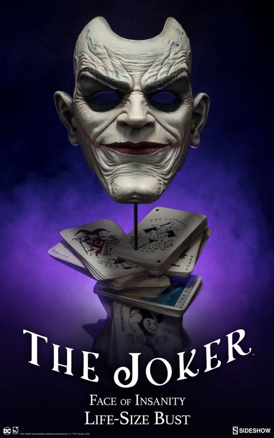 The Joker Life-Size Bust