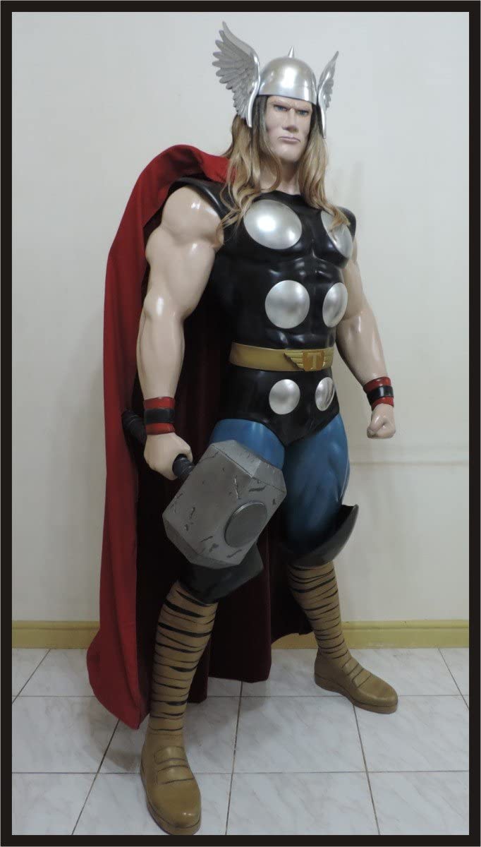 Life-Size Superhero Statues - Thor