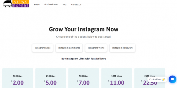 DELA DISCOUNT ViewsExpert-600x299 21 Best Sites to Buy Instagram Followers with Bitcoin in 2022 DELA DISCOUNT  