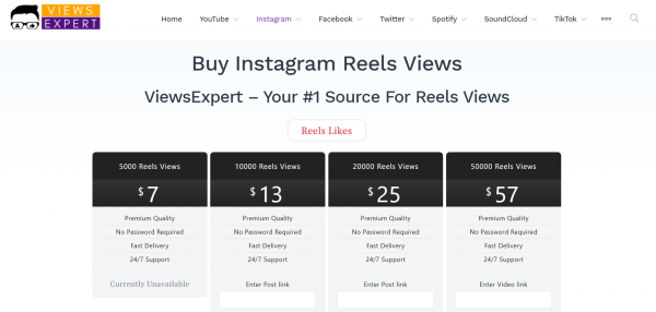 ViewsExpert Instagram Views