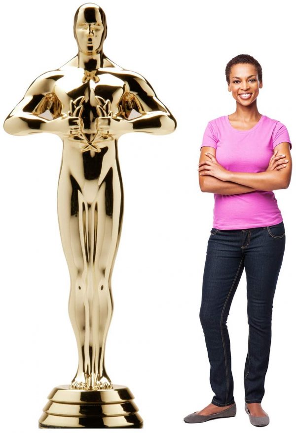 “Oscar Academy” life-size Cardboard Statue