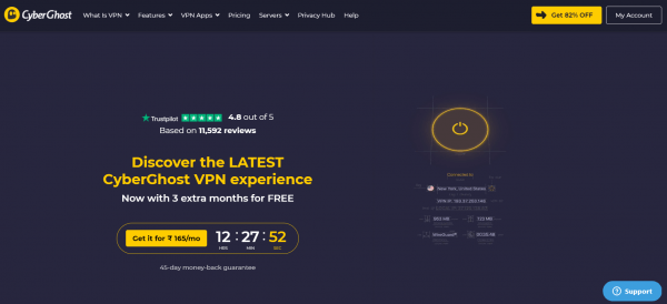 Cyberghost VPN Service