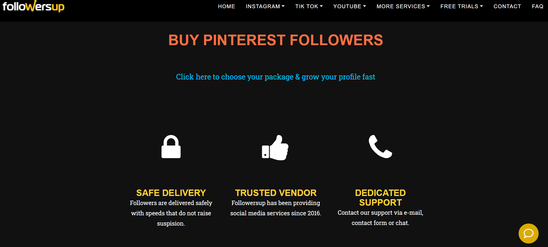 Followersup - Buy Pinterest Pins