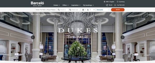 Dukes The Palm - A Royal Hideaway Hotel 