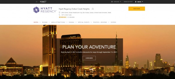 Hyatt Regency, Dubai Creek Heights