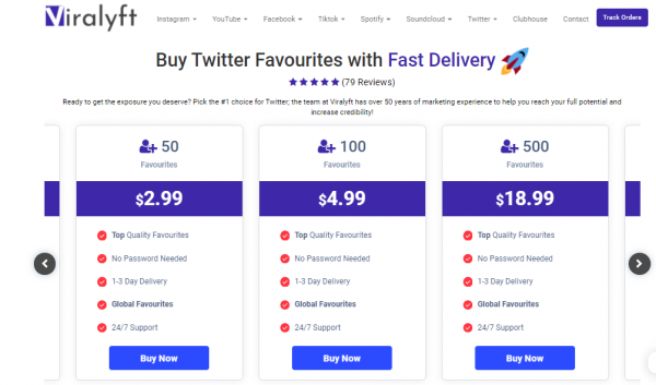Viralyft - Buy Twitter Likes